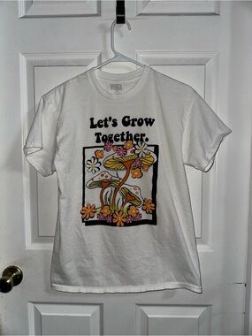 Brisco Brands Let's Grow Together Mushroom
Shirt Size Medium